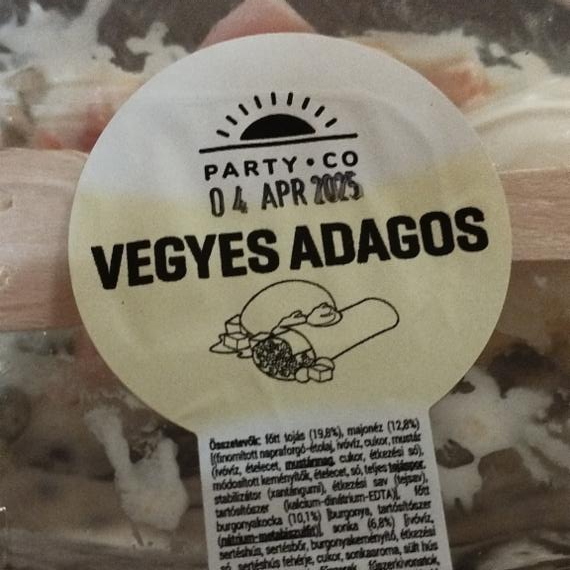 Képek - Vegyes adagos Party Co