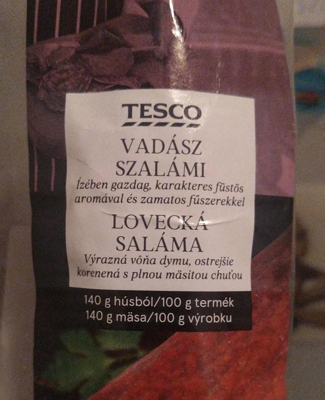 Képek - Vadász szalámi Tesco