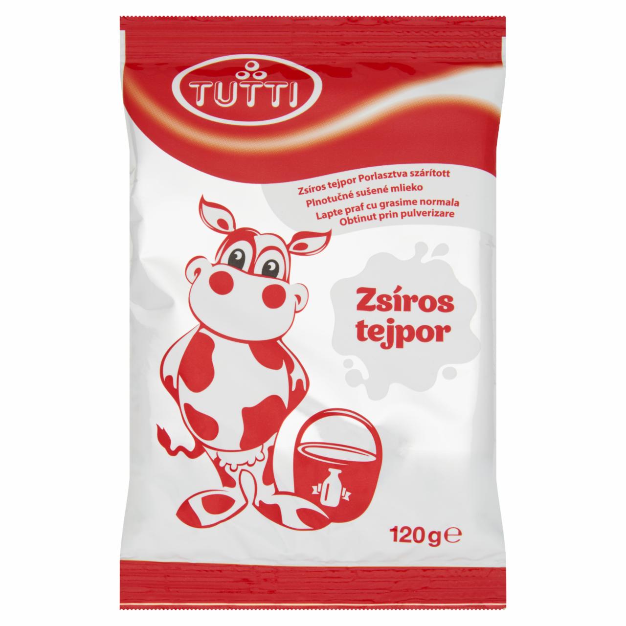 Képek - Tutti zsíros tejpor 120 g