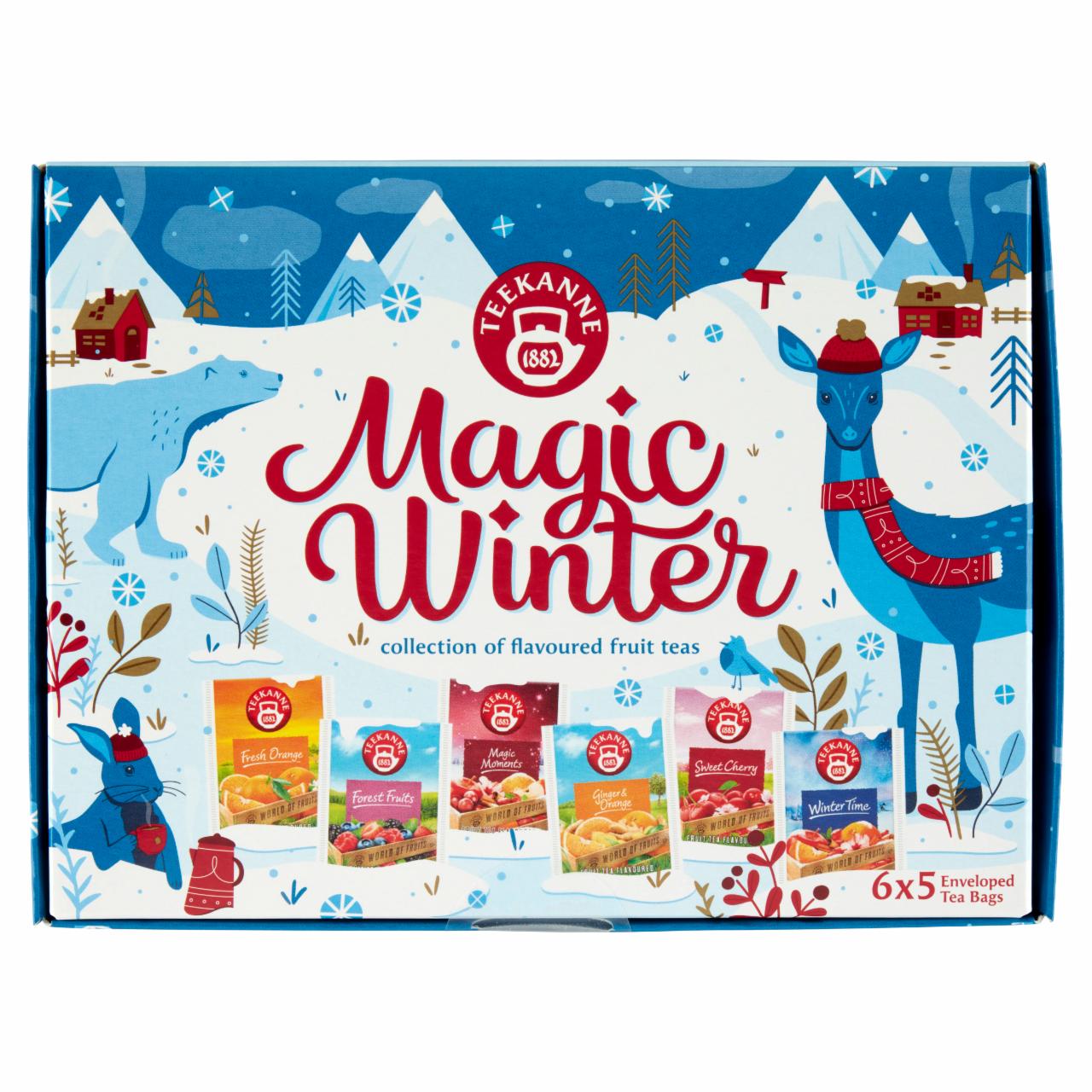 Képek - Teekanne Magic Winter ízesített gyümölcstea válogatás 30 filter 72,5 g