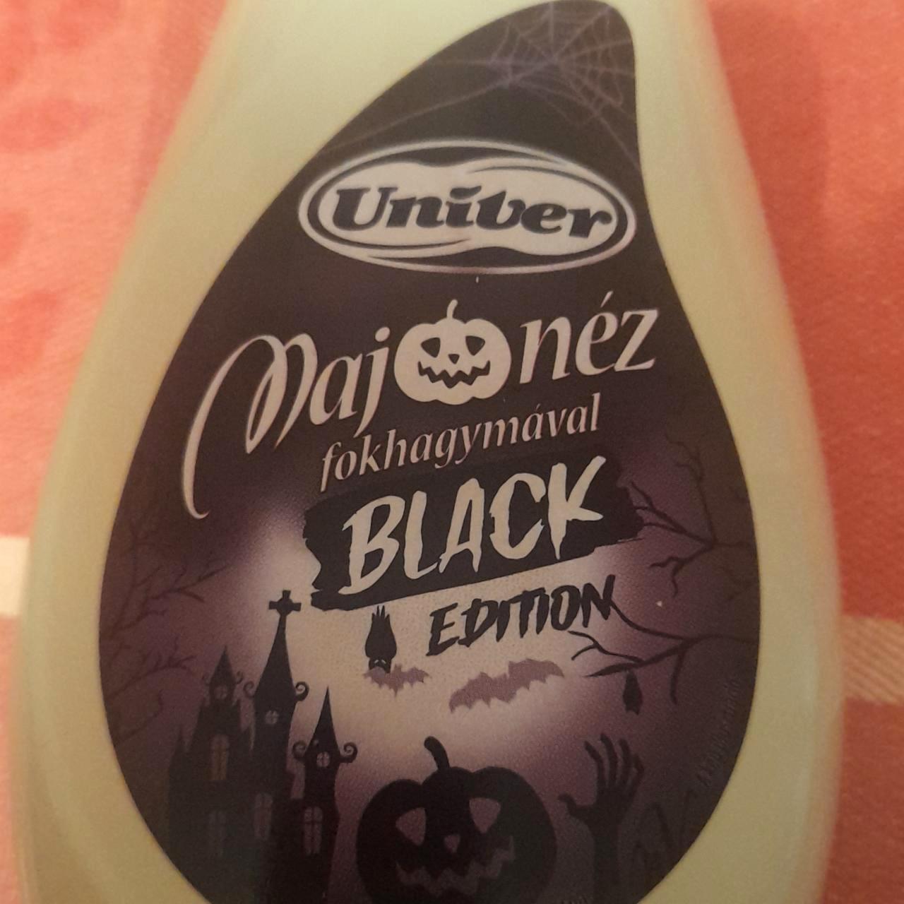 Képek - Univer Black Edition majonéz fokhagymával 400 g