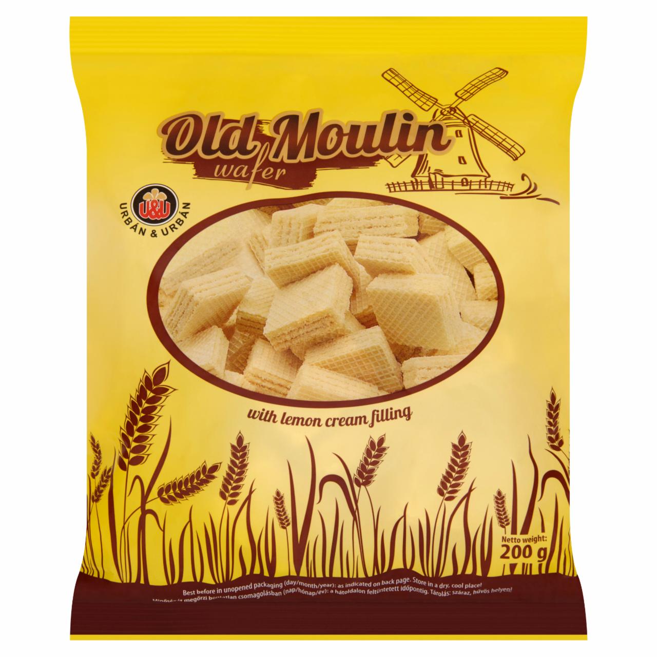 Képek - Urbán Old Moulin citrom ízű nápolyi 200 g