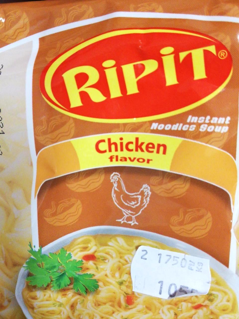 Képek - Instant leves tésztával csirkehús ízű Ripit