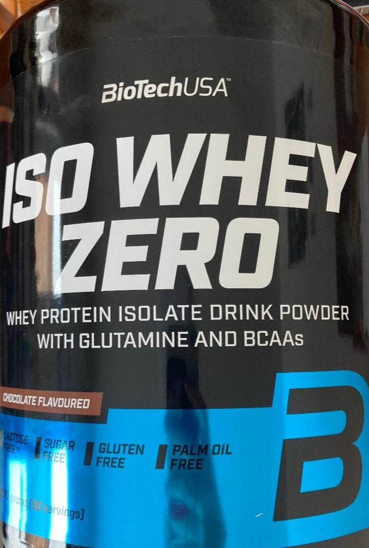 Képek - Iso Whey Zero csokoládé BioTechUSA