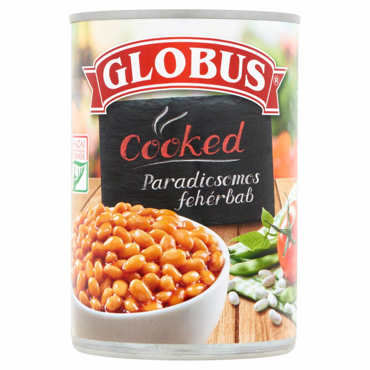 Képek - Globus Cooked paradicsomos fehérbab 400 g