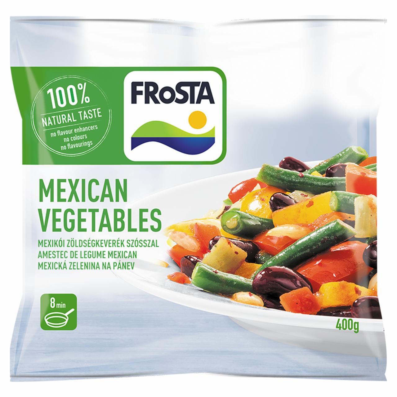 Képek - FRoSTA gyorsfagyasztott mexikói zöldségkeverék szósszal 400 g