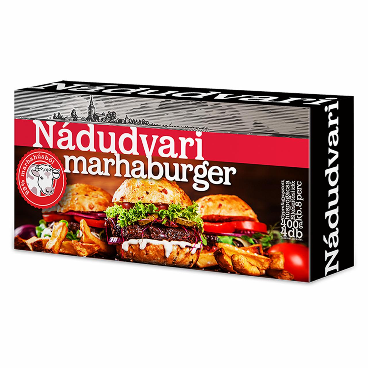 Képek - Nádudvari gyorsfagyasztott marhaburger 4 db 400 g