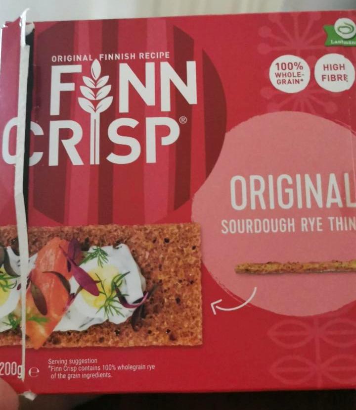 Képek - Finn Crisp Original vékony ropogós rozskenyérke 200 g
