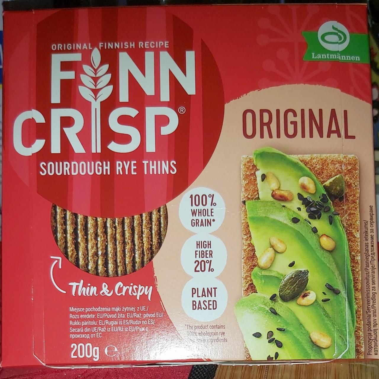Képek - Finn Crisp Original vékony ropogós rozskenyérke 200 g