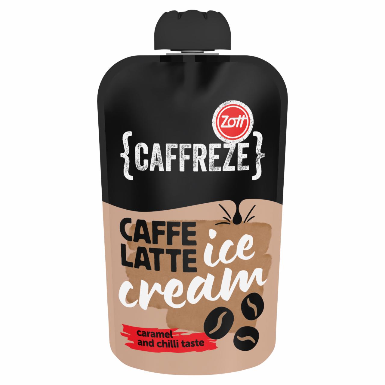Képek - Zott Caffreze tejjégkrém kávékivonattal karamell és chili ízesítéssel 110 ml