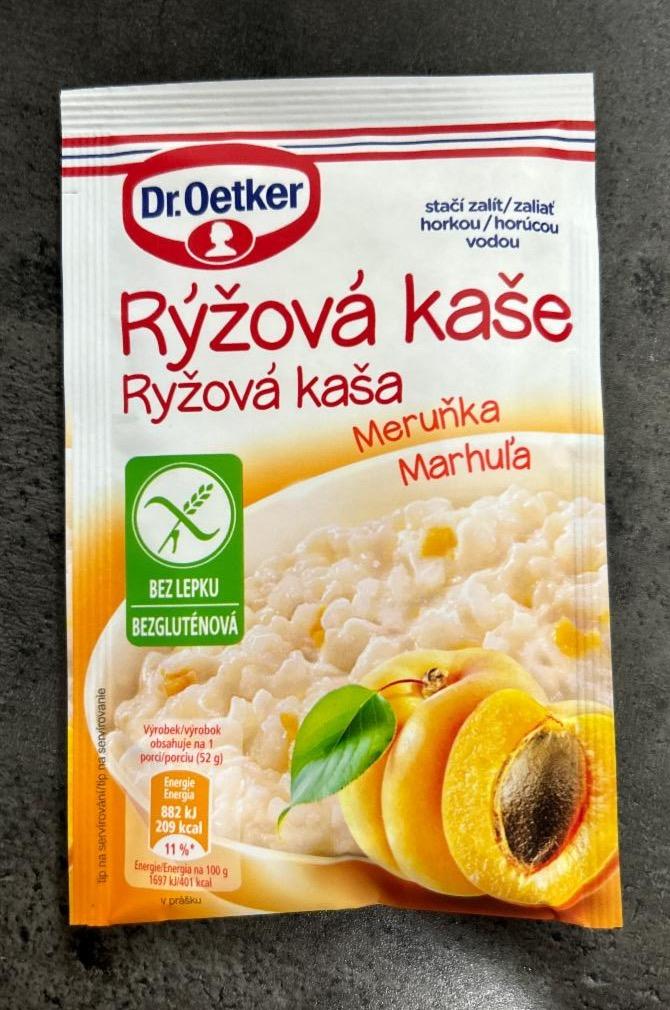 Képek - Rizskása barackos Dr.Oetker