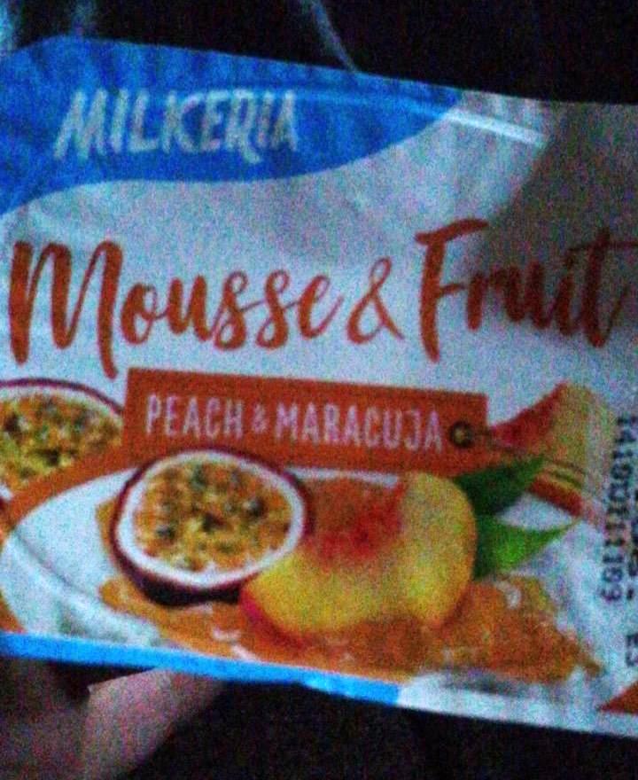Képek - Joghurt Mousse & fruit Peach & maracuja Milkeria