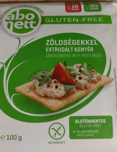 Képek - Abonett gluténmentes extrudált kenyér zöldségekkel 100 g