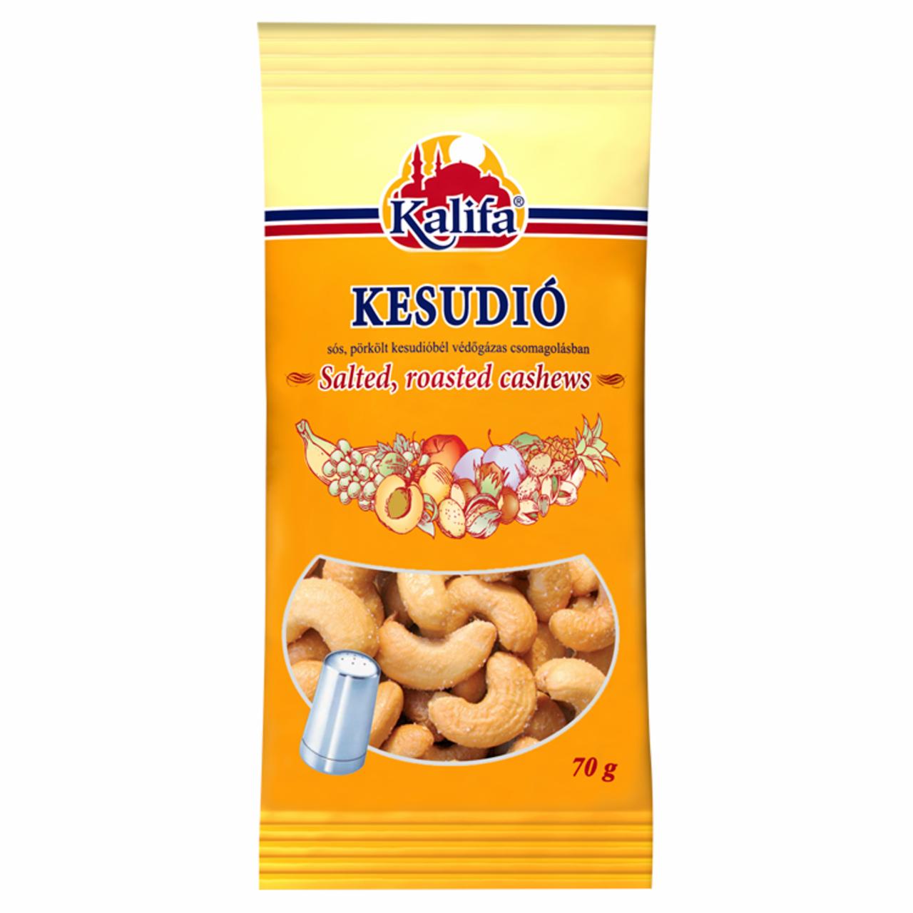 Képek - Kalifa sós, pörkölt kesudió 70 g