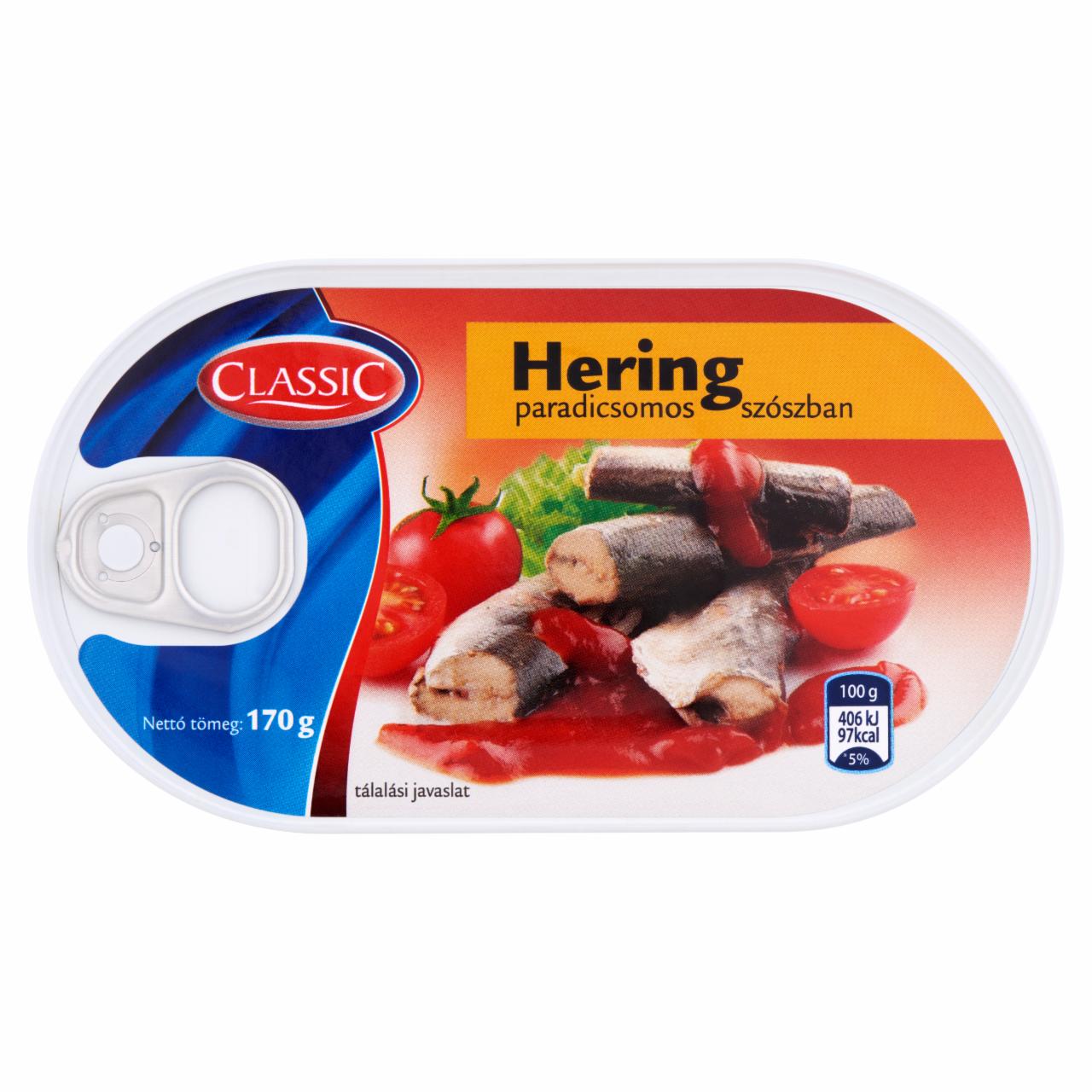 Képek - Classic hering paradicsomos szószban 150 g