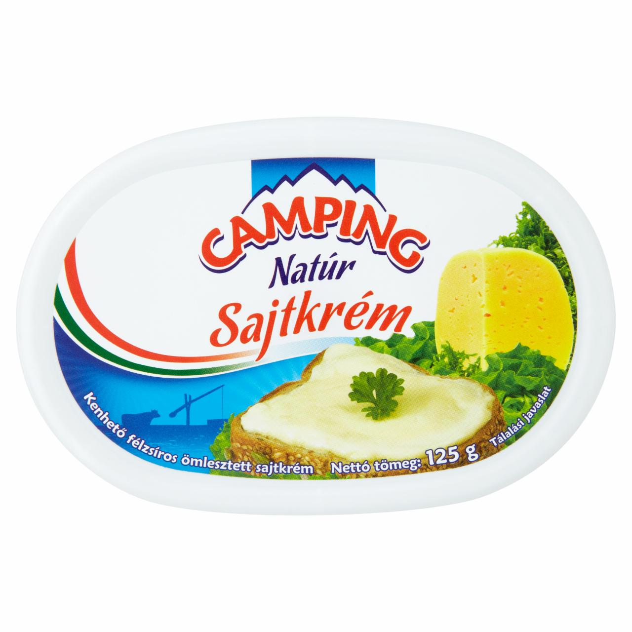 Képek - Camping natúr sajtkrém 125 g