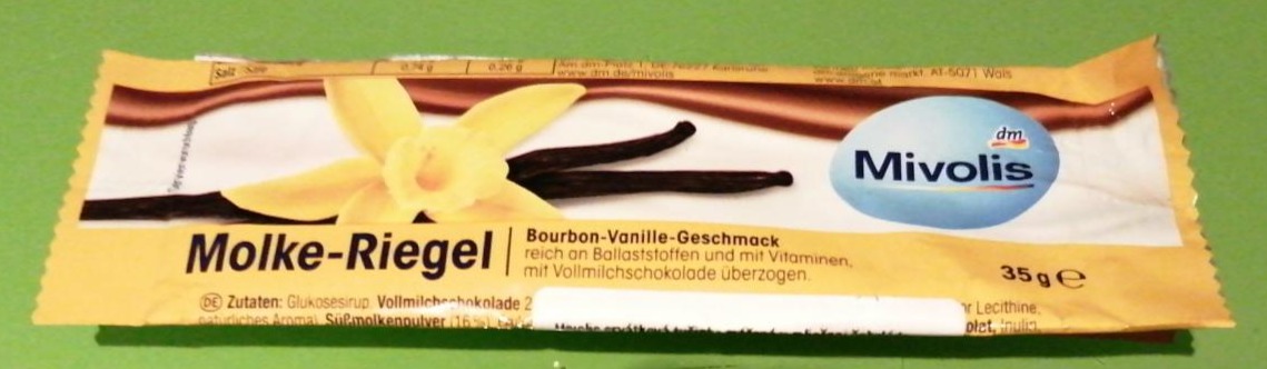Képek - dm mivolis molke-riegel Bourbon Vanilla