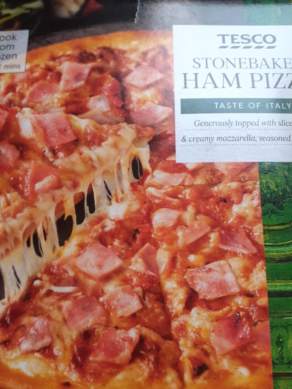 Képek - Stonebaked Ham pizza Tesco