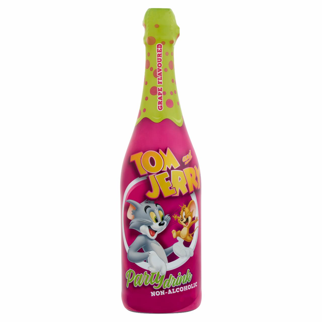 Képek - Tom & Jerry gyermekpezsgő kékszőlő 0,75 l