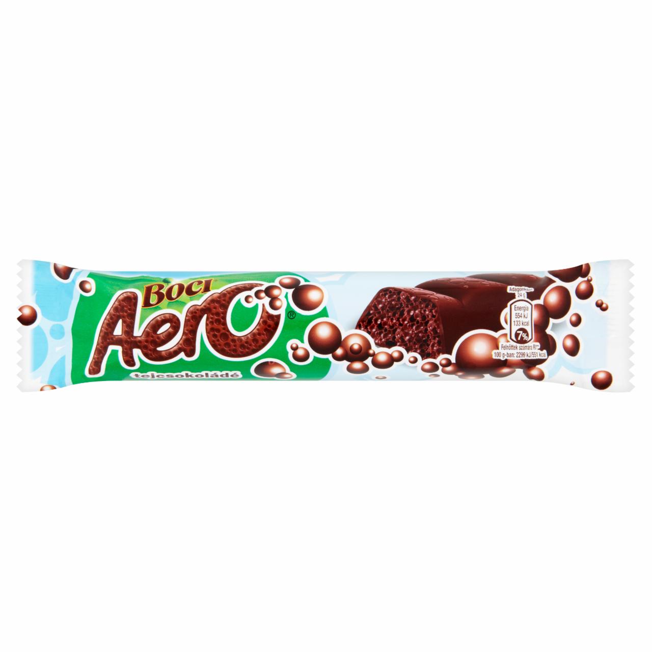 Képek - Boci Aero tejcsokoládé 24 g