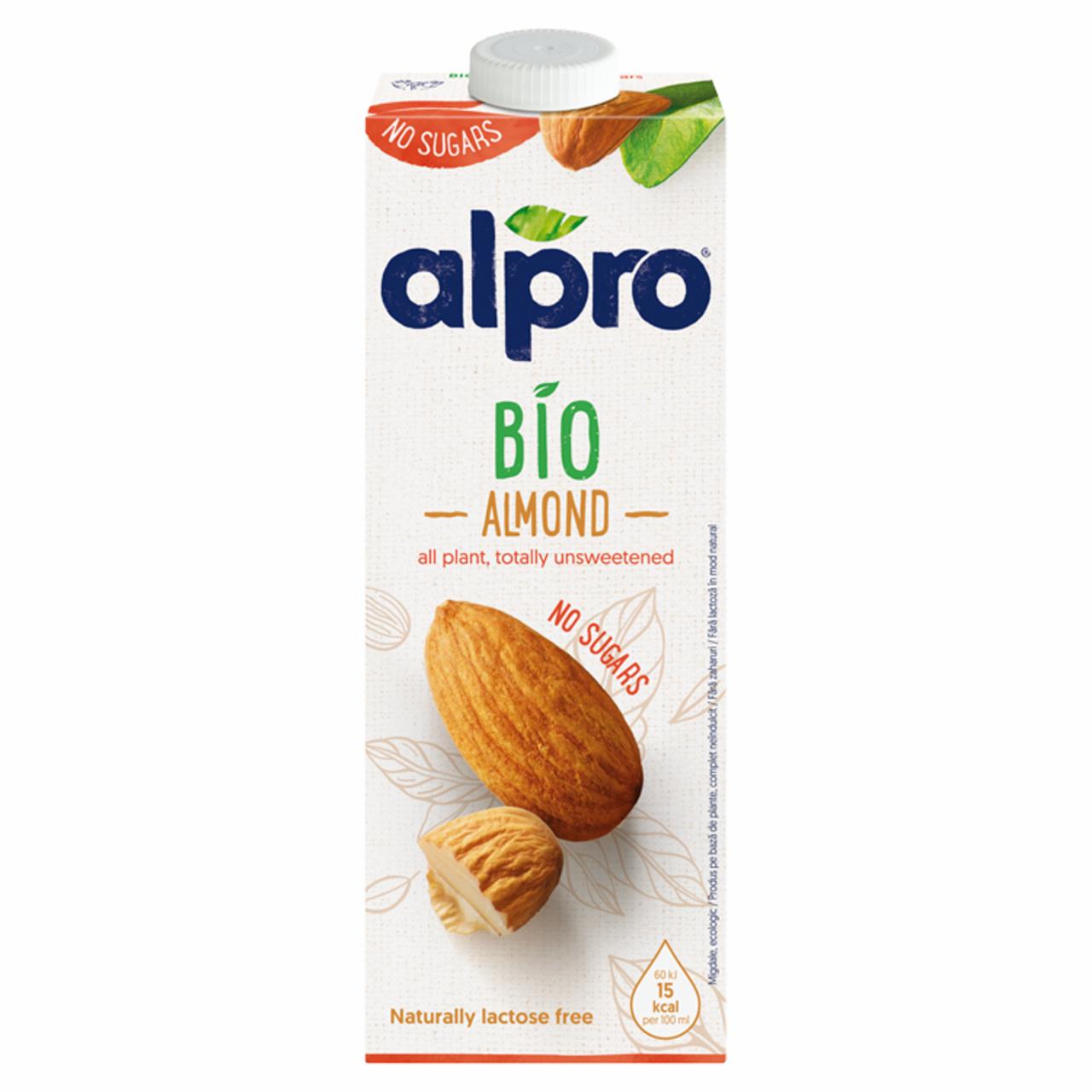 Képek - ALPRO BIO cukormentes mandulaital 1 l