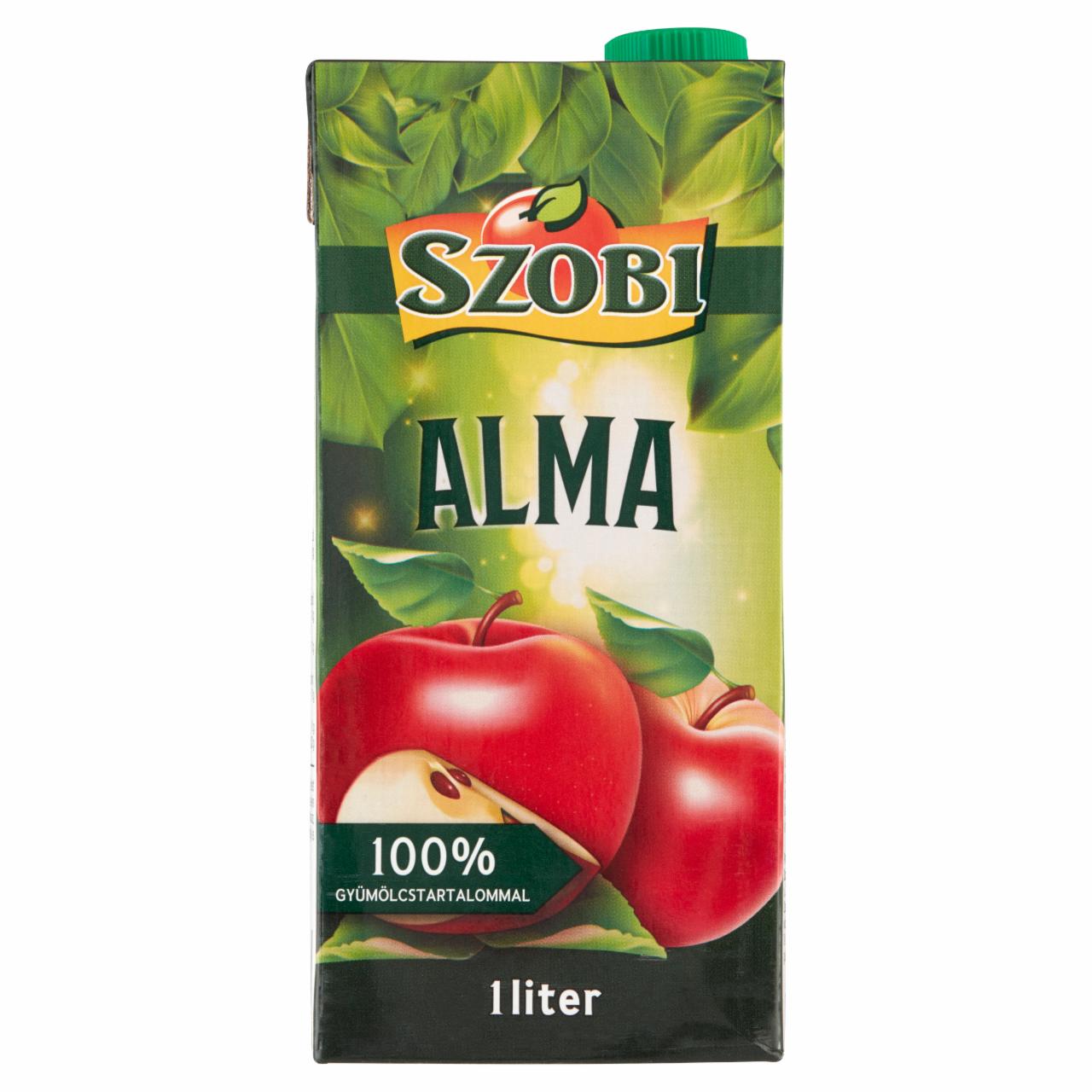 Képek - Szobi szűrt almalé 100% 1 l