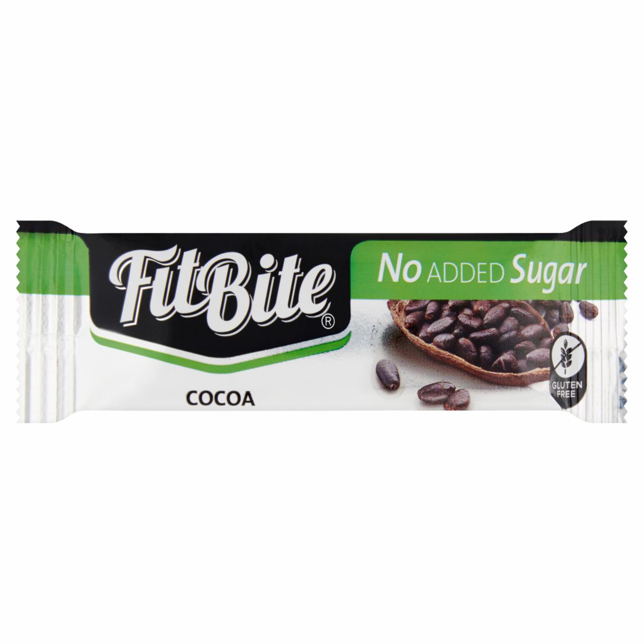 Képek - FitBite kakaós rumos ízű szelet étcsokoládéba mártva, édesítőszerekkel 28 g