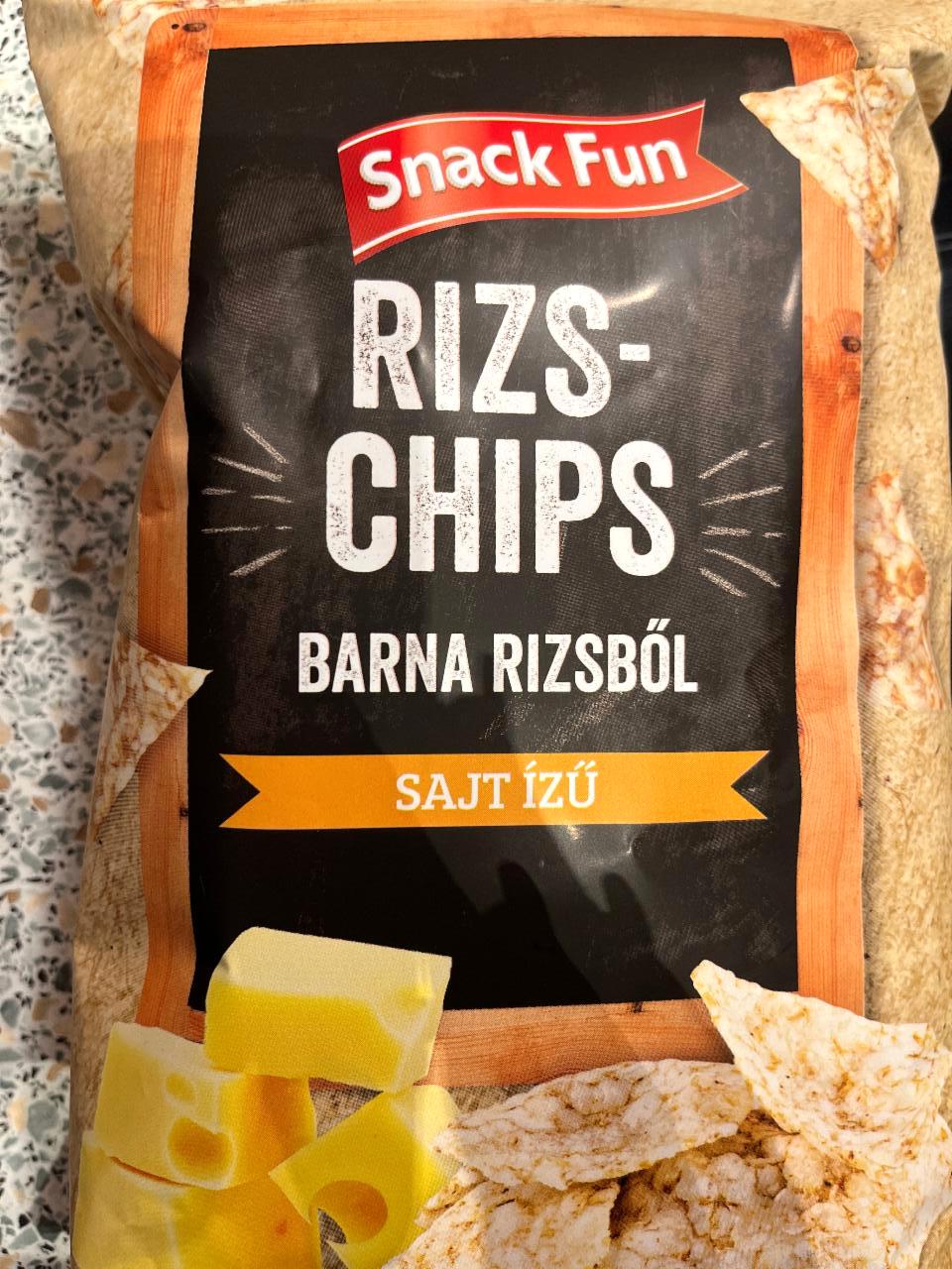 Képek - Rizschips Sajt ízű Snack fun