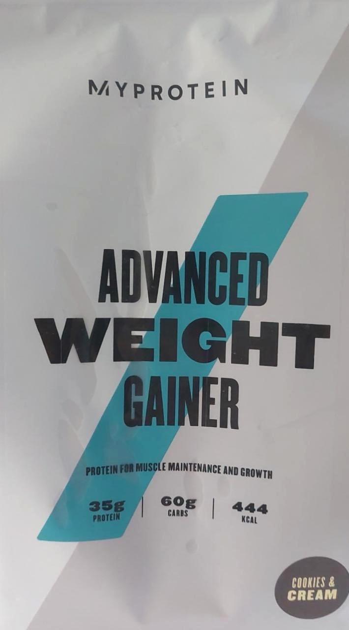 Képek - Advanced weight gainer Cookies & cream MyProtein