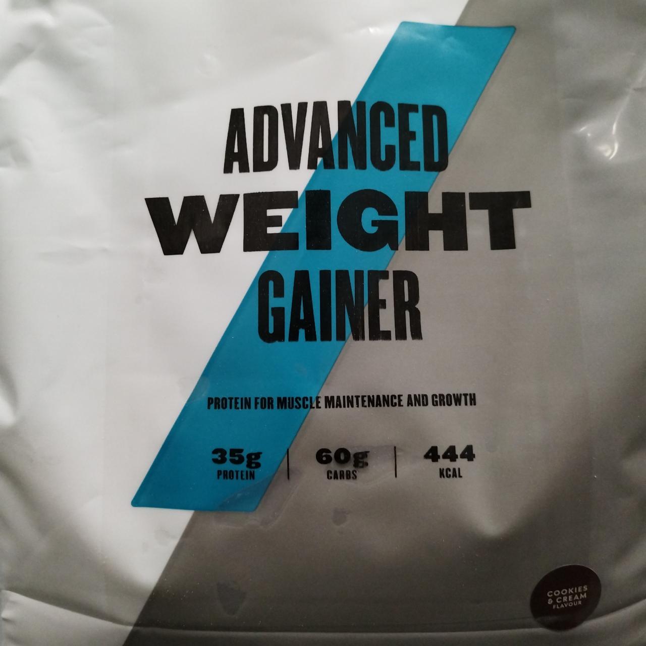 Képek - Advanced weight gainer Cookies & cream MyProtein