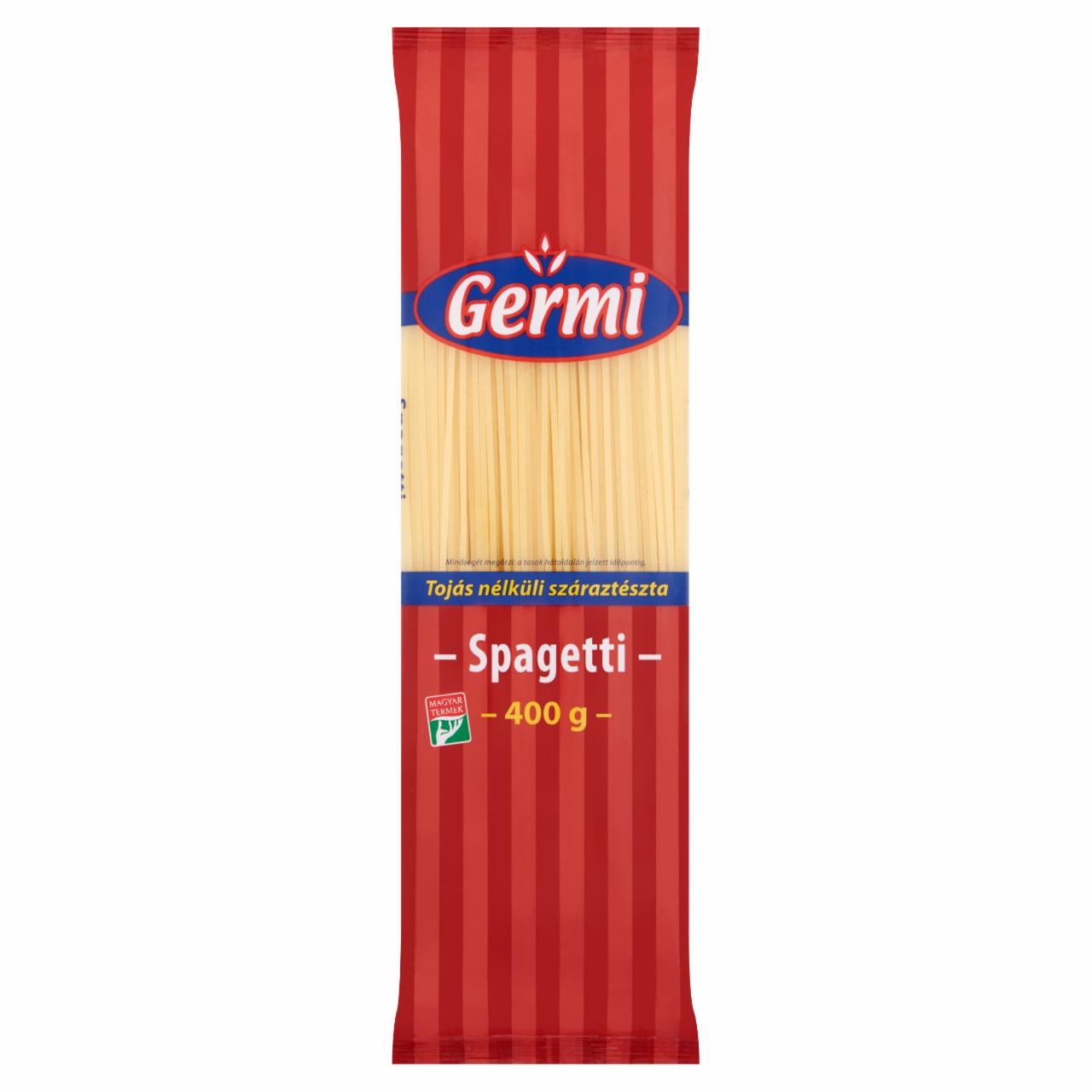 Képek - Germi spagetti tojás nélküli száraztészta 400 g