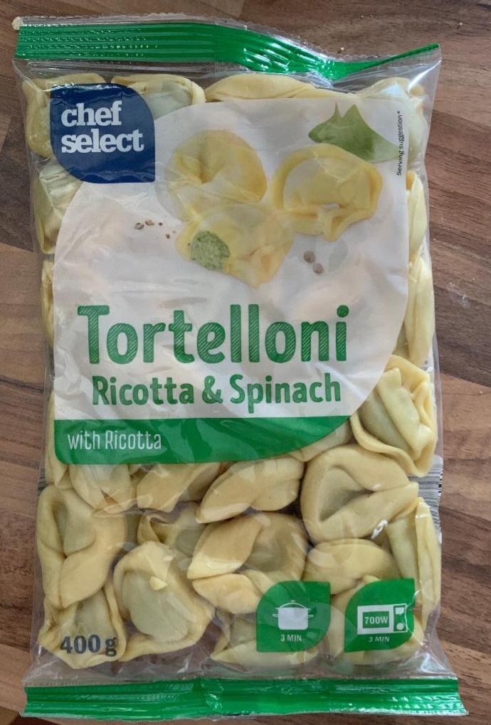 Képek - Tortelloni ricotta és spenót Chef Select