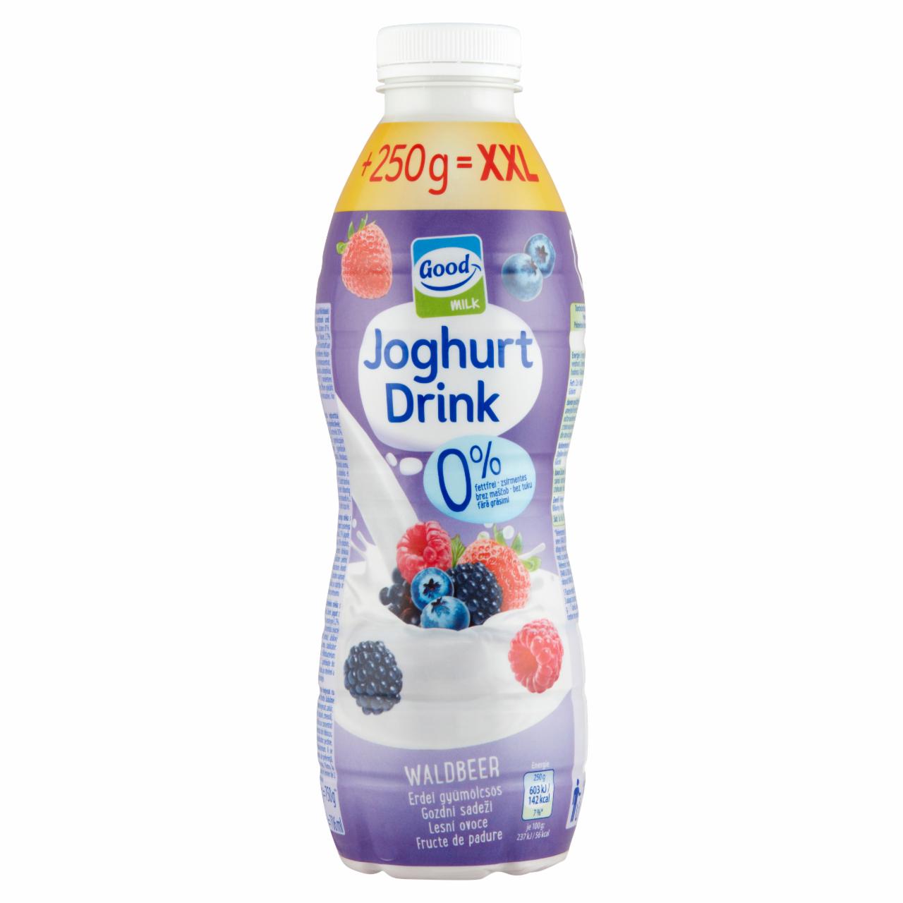 Képek - Good Milk joghurtital erdei gyümölcsös 0,1% 750 g