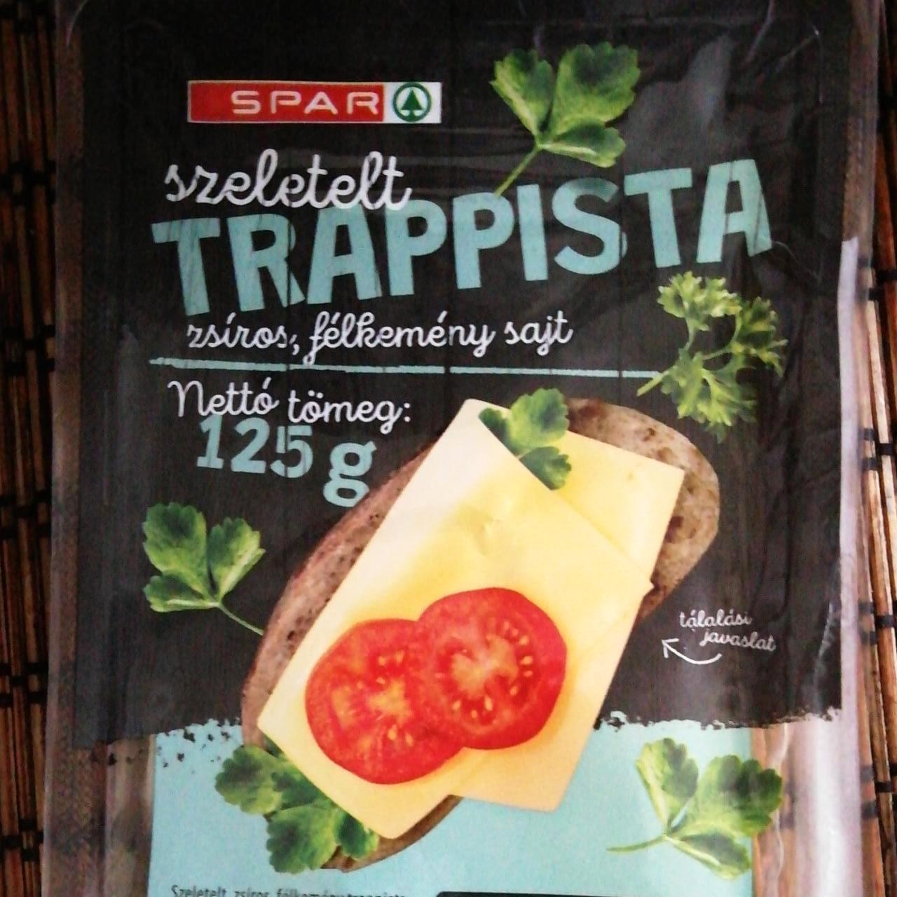 Képek - Trappista szeletelt zsíros, félkemény Spar