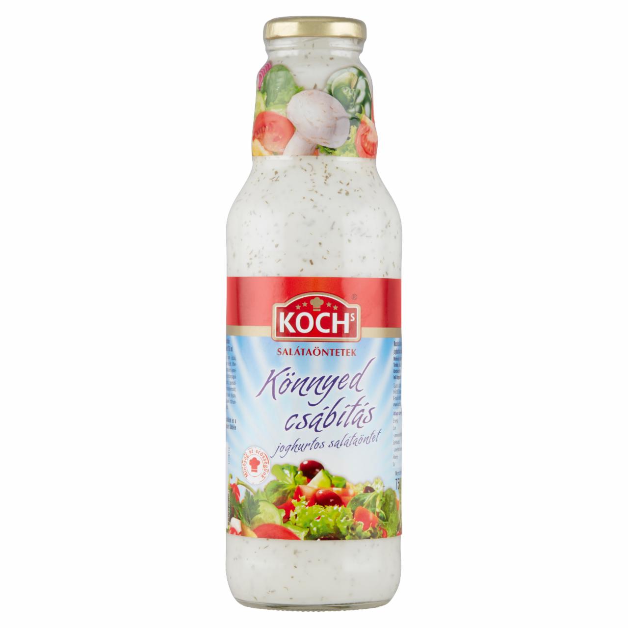 Képek - Koch's Könnyed Csábítás joghurtos salátaöntet 750 ml