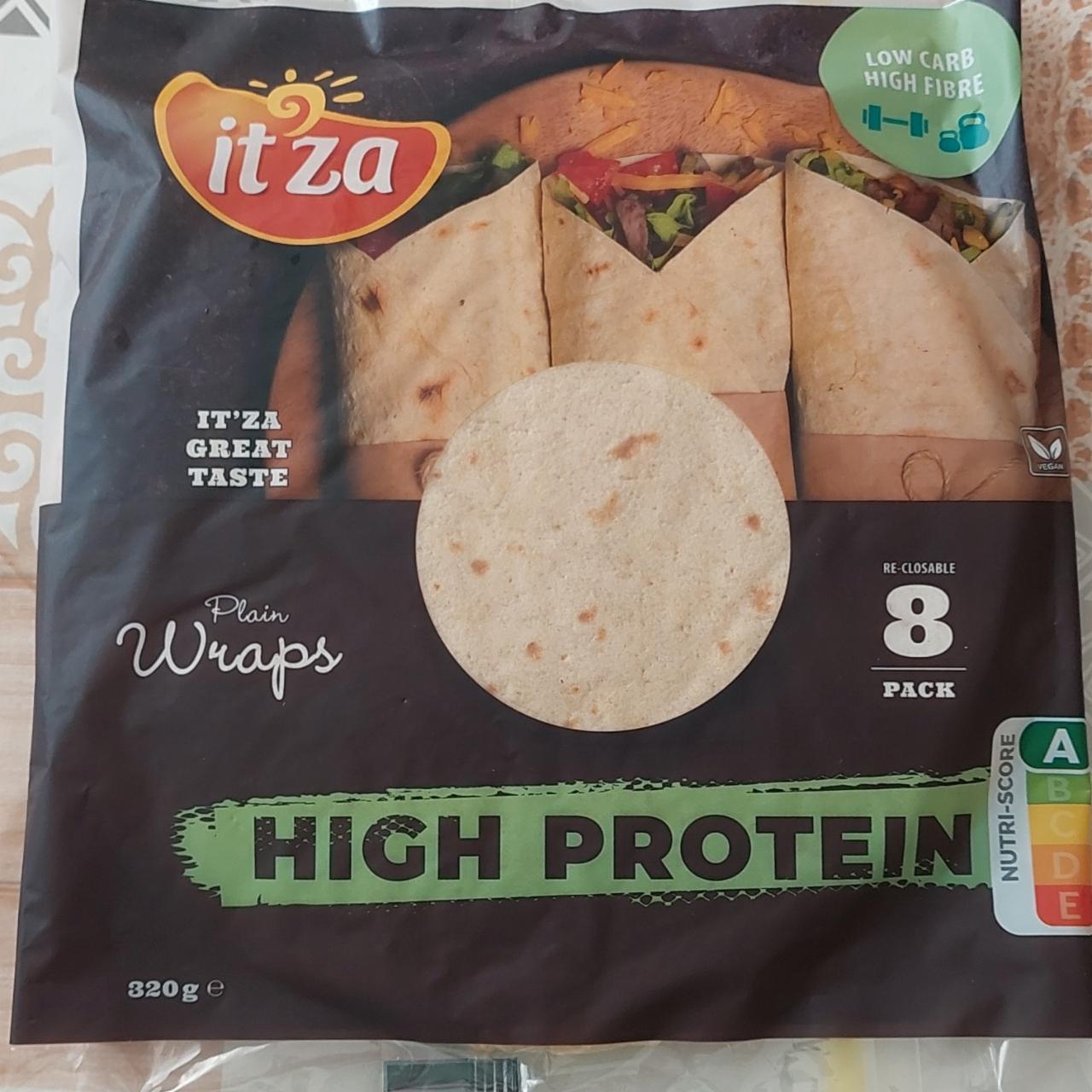 Képek - Plain wraps High Protein Itza