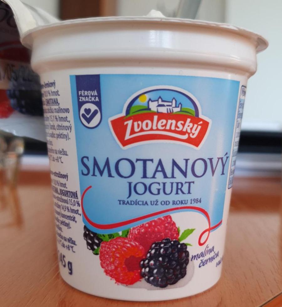 Képek - Tejszínes joghurt Zvolenský Málna-szeder