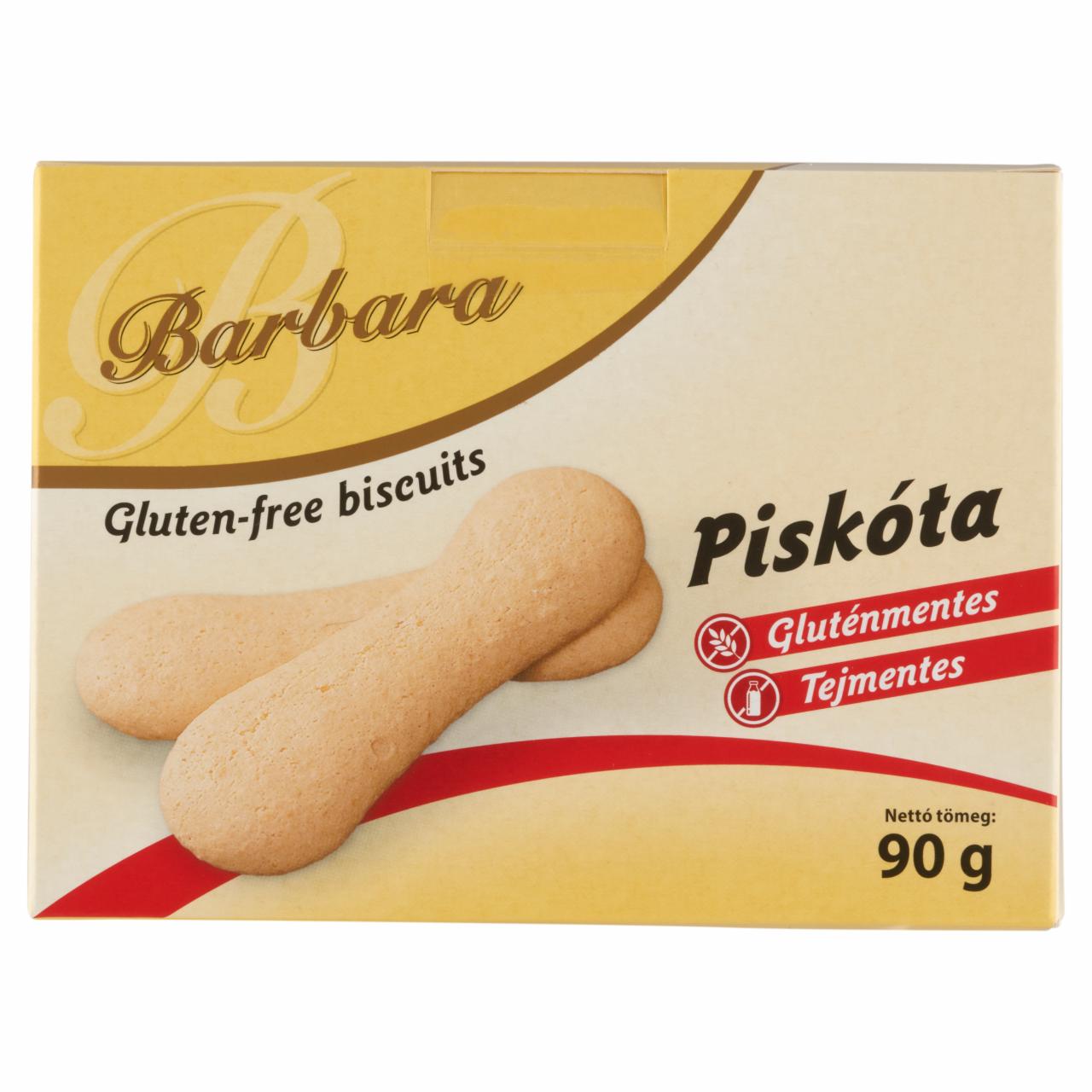 Képek - Barbara gluténmentes piskóta 90 g
