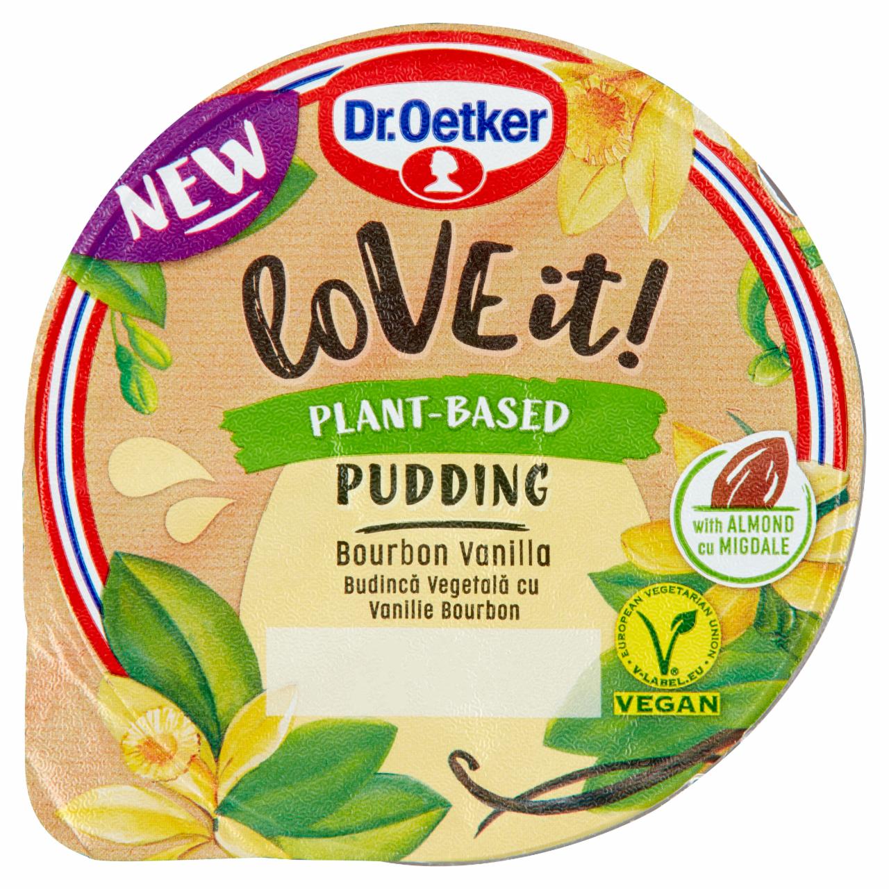 Képek - Dr. Oetker loVE it! bourbon vaníliás vegán puding mandulával 150 g