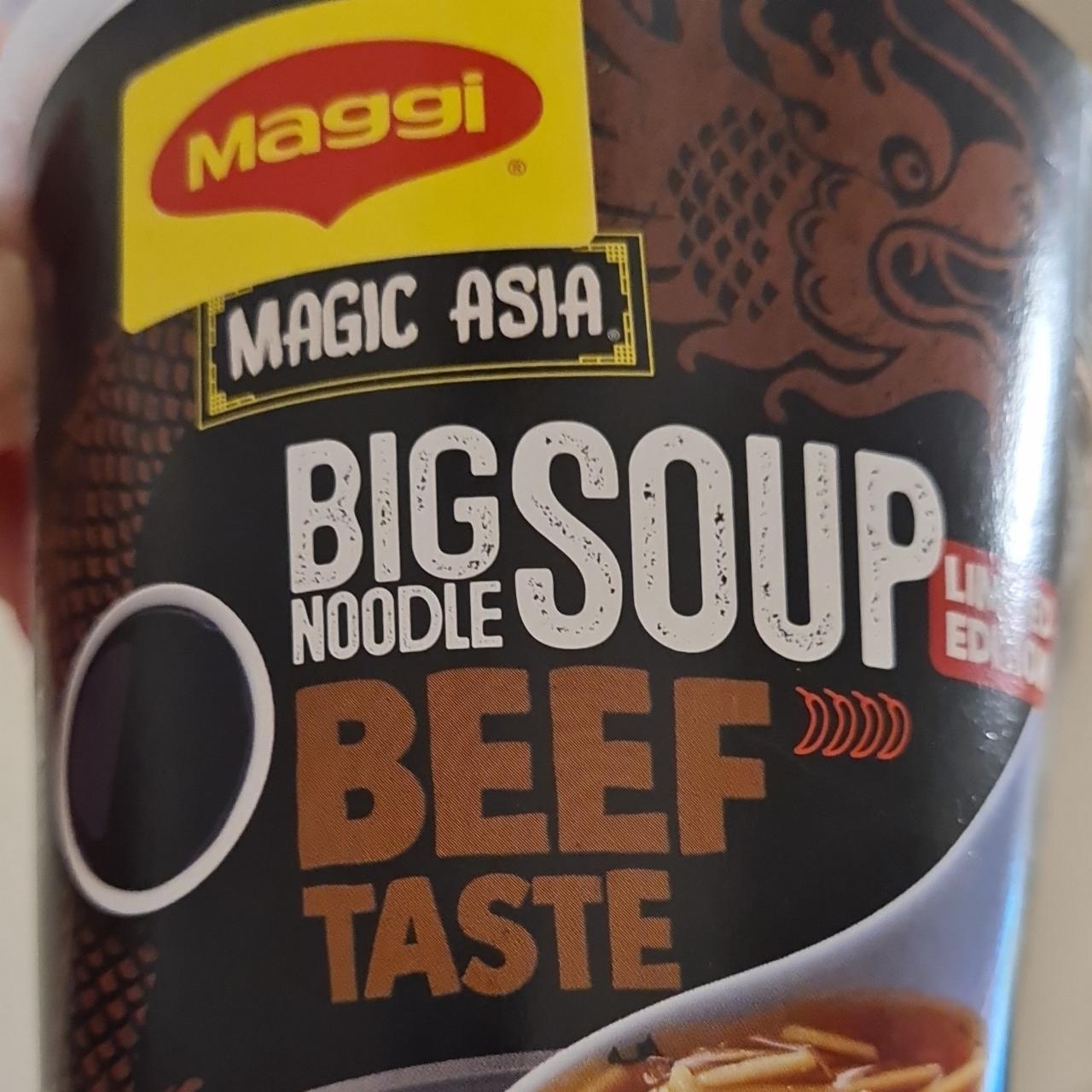 Képek - Magic Asia Big Soup Noodle Beef Taste Maggi