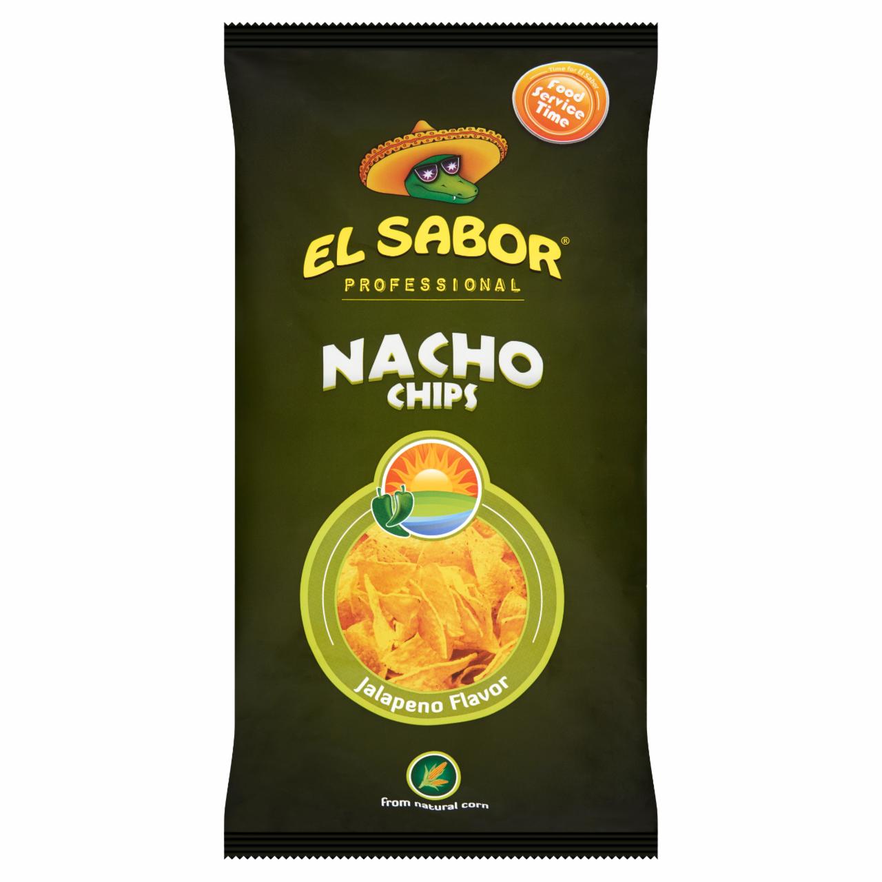 Képek - El Sabor jalapeno ízesítésű nacho chips 500 g