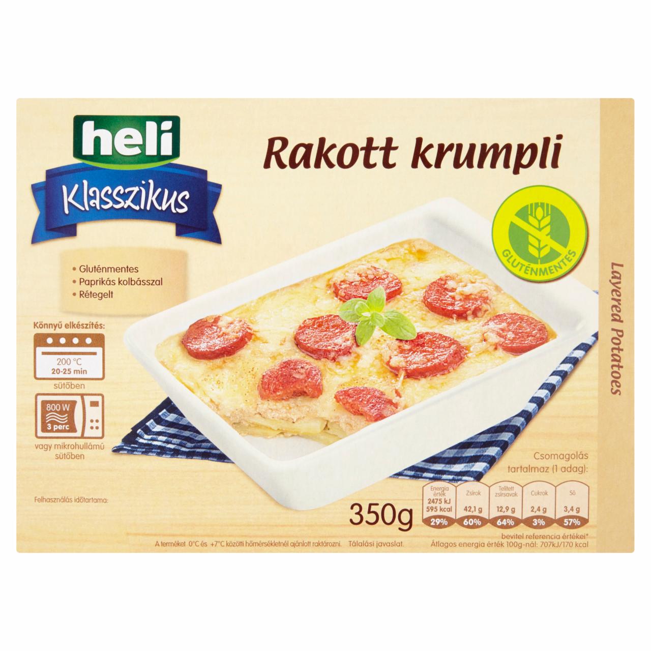 Képek - Klasszikus rakott krumpli Heli