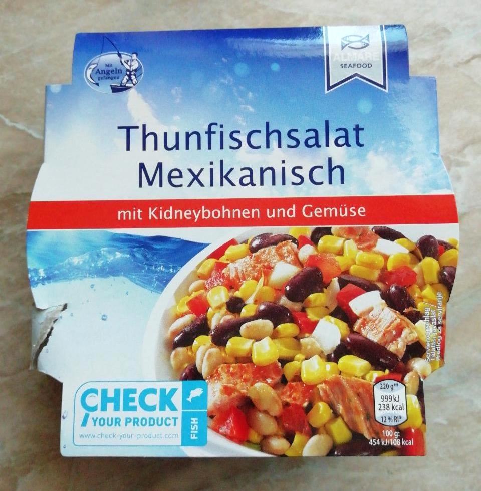 Képek - Thunfischsalat Mexikanisch mit Kidneybohnen und Gemüse Almare seafood