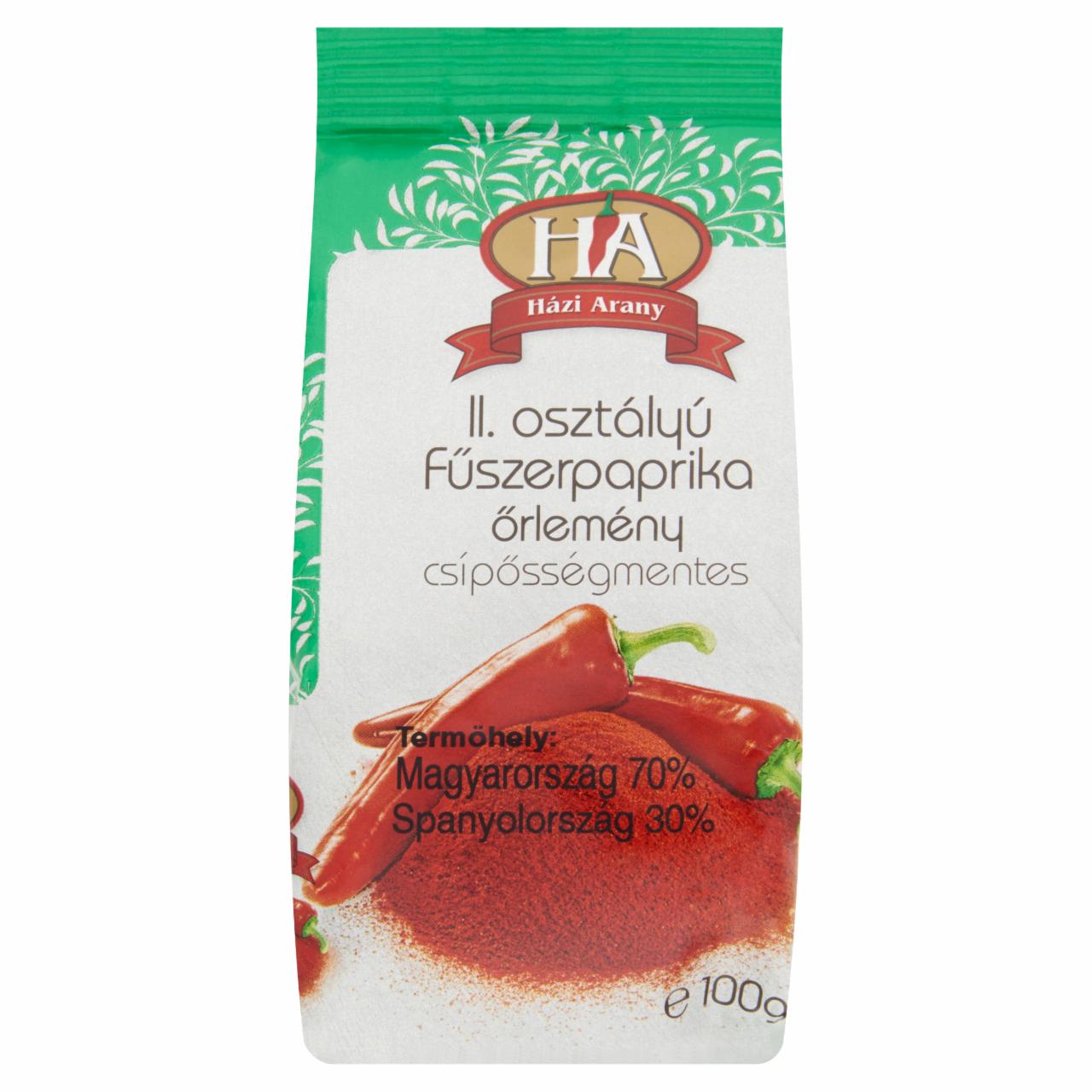 Képek - Házi Arany II. osztályú édesnemes édes fűszerpaprika őrlemény 100 g