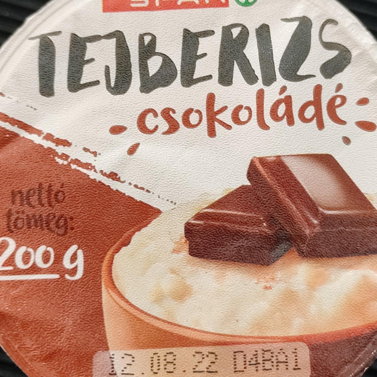 Képek - Spar csokoládés tejberizs