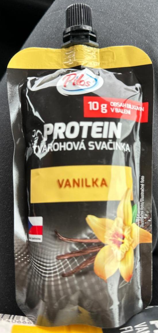 Képek - Protein tvarohová svačinka vanilka Pilos