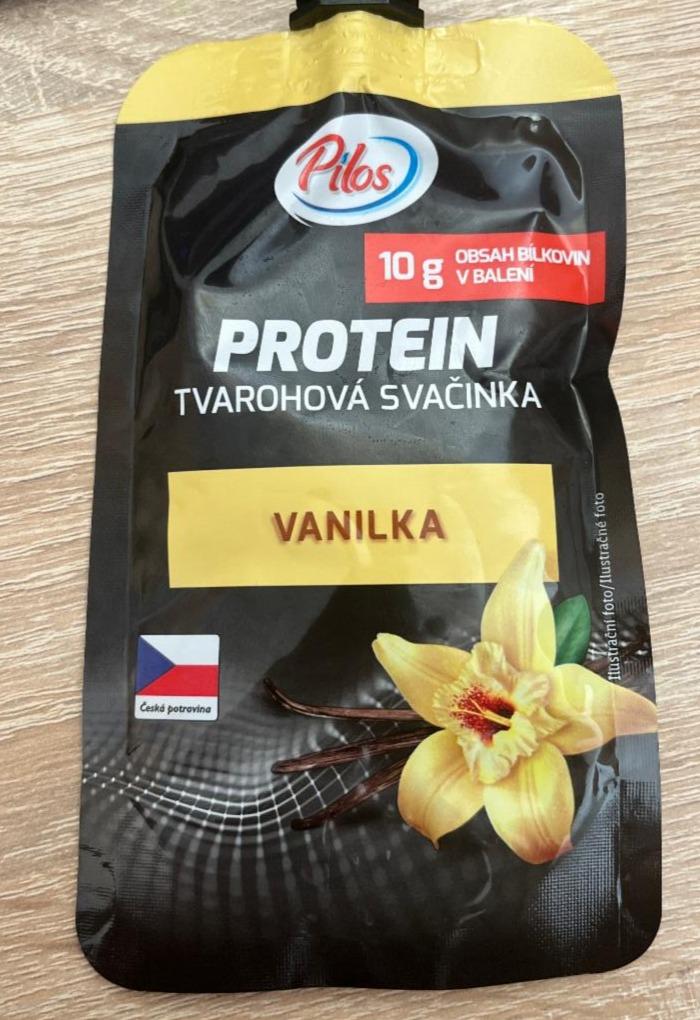 Képek - Protein tvarohová svačinka vanilka Pilos