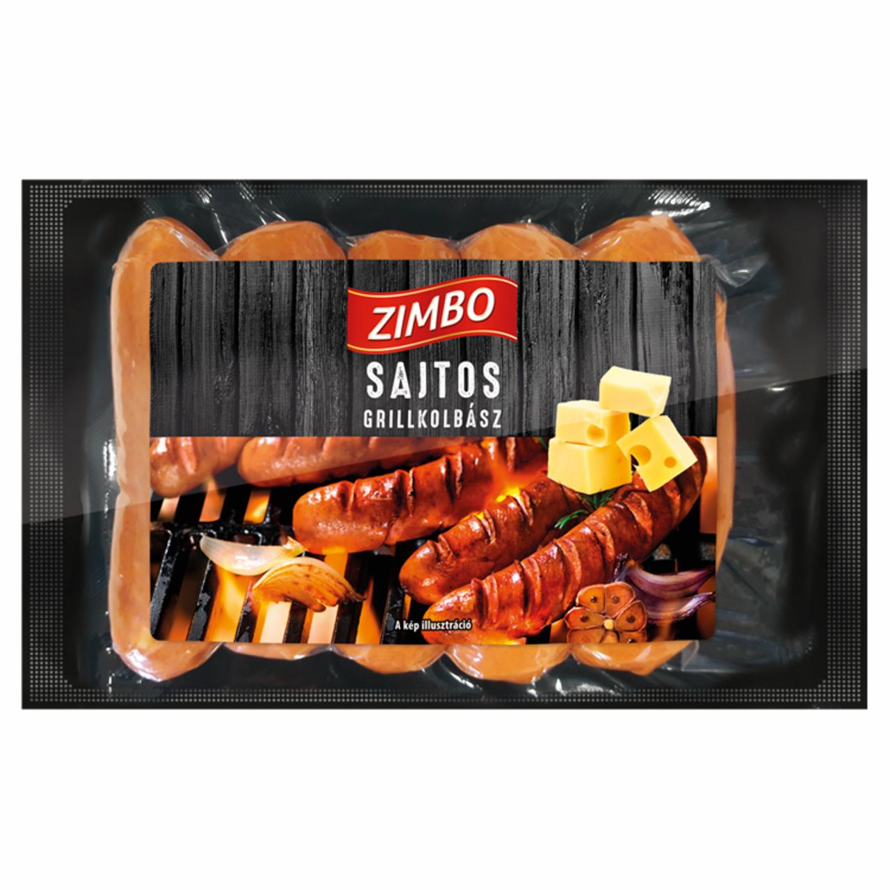 Képek - Zimbo Premium sajtos sertés grillkolbász 300 g