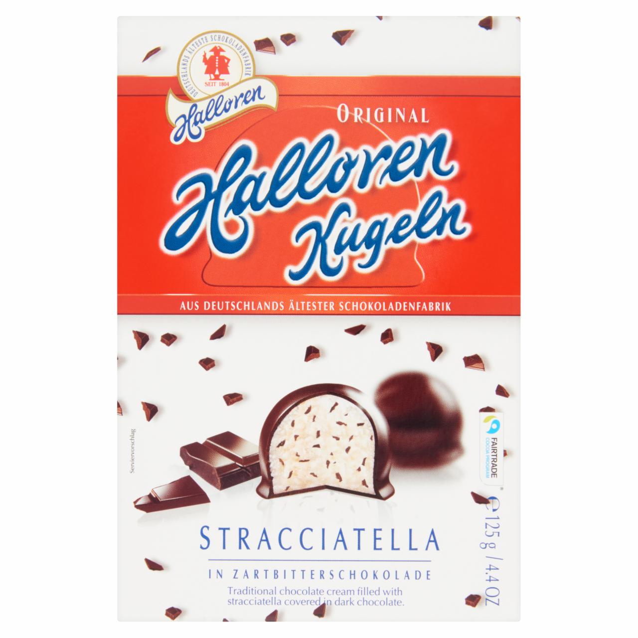 Képek - Halloren sztracsatella ízű csokigolyó 125 g