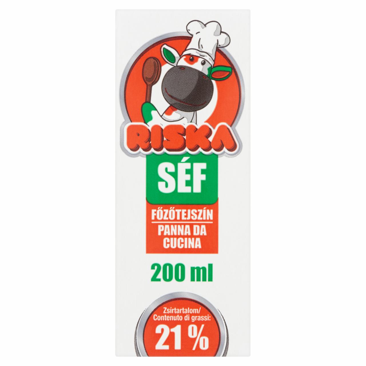 Képek - Riska Séf UHT főzőtejszín 21% 200 ml